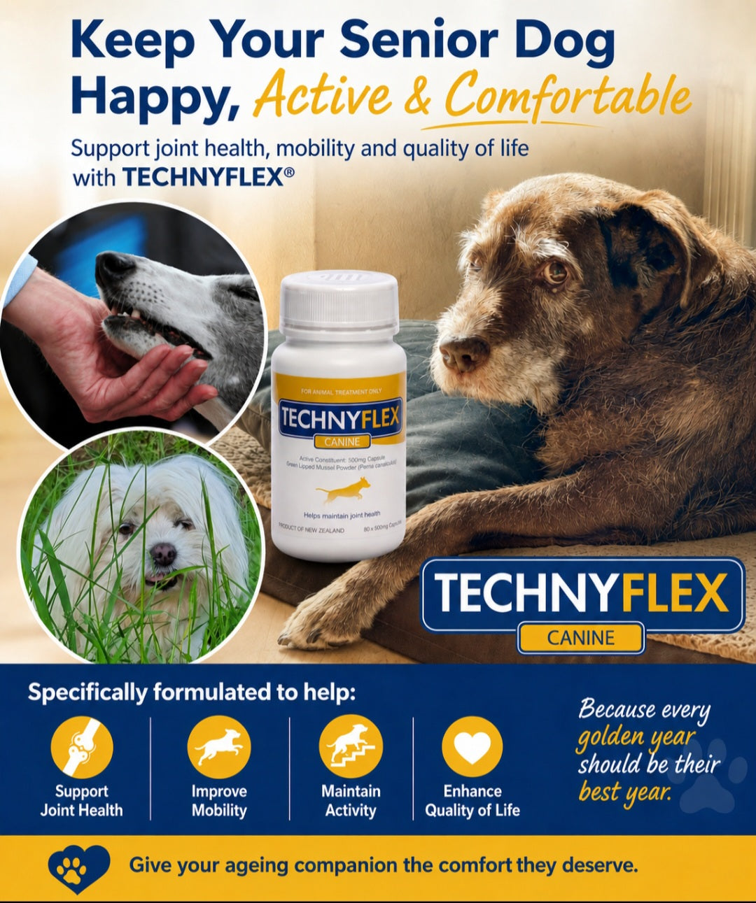Technyflex Canine — Premium Joint Supplement for Dogs